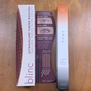 Tubing Mascara and mascara/brow gel duo